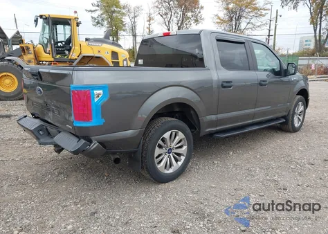 2018 Ford F-150 Xl из США, поврежденный, VIN 1FTEW1EP4JFD92673